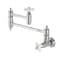 Kingston Brass KS3101PX Two-Handle Wall Mount Pot Filler, Polished Chrome KS3101PX - alternate 1